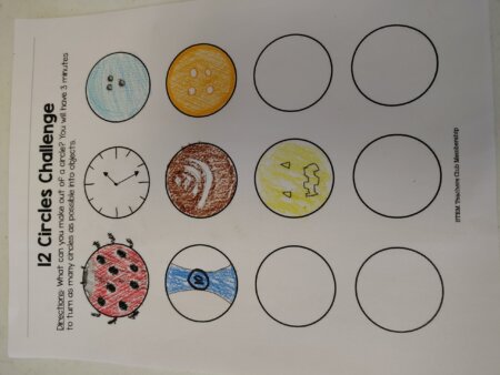 January Saturdays: Challenge Crafts – The 12 Circle Challenge