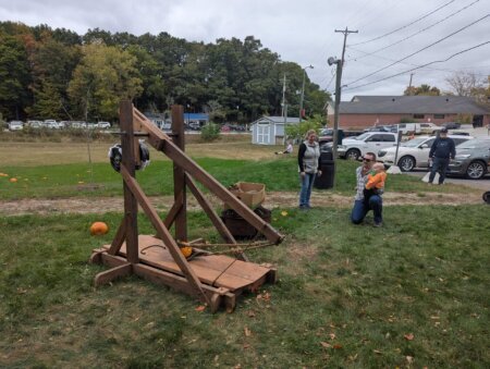 Pumpkin trebuchet
